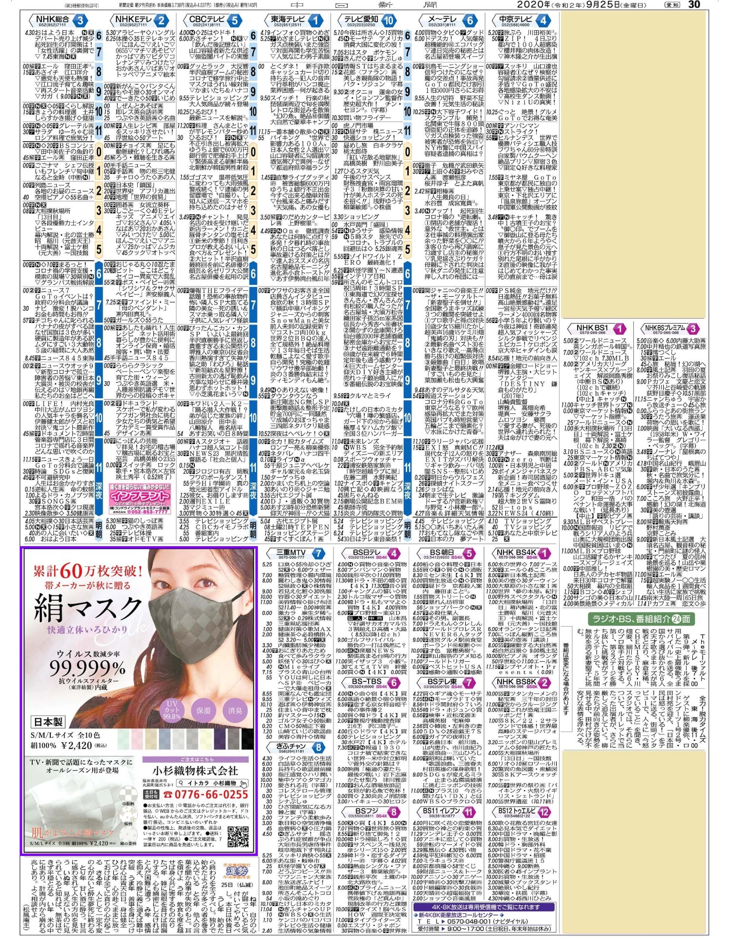 総選挙　全面広告　2014年　6月7日　中日新聞　夕刊 総選挙 全面広告 2014年 6月7日 中日新聞 夕刊 総選挙 全面広告